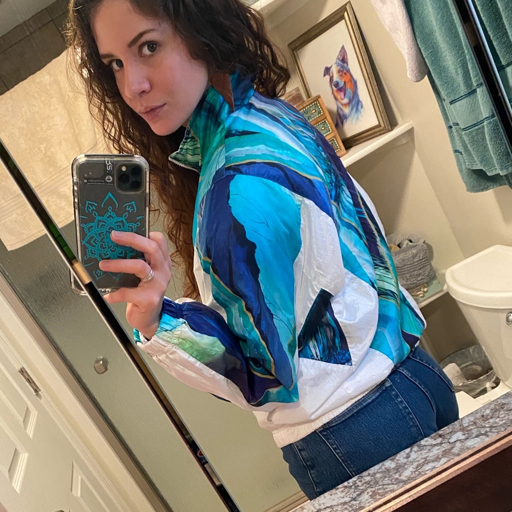 Retro 80’s HEAD bomber jacket!